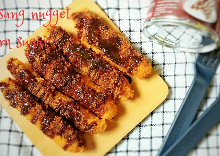 Pisang Nugget Palmsugar coklat