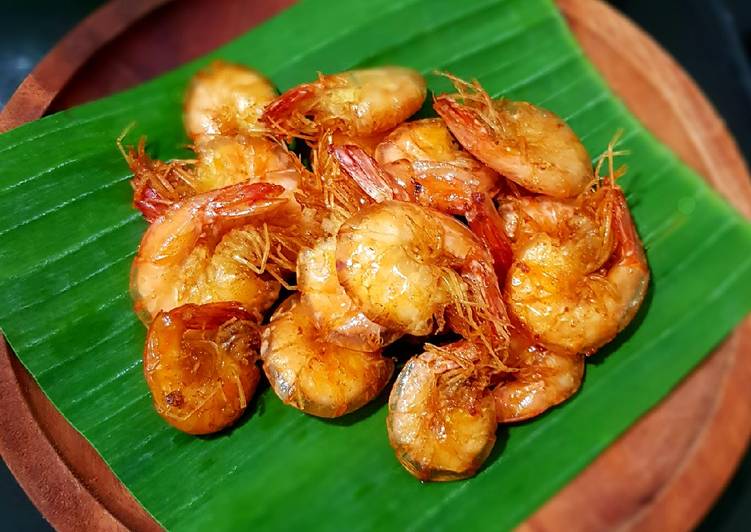 Bagaimana Membuat Udang goreng gurih Anti Gagal