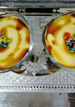 صورة لوصفة تحلية الفلان وكريمةالشوكولاته