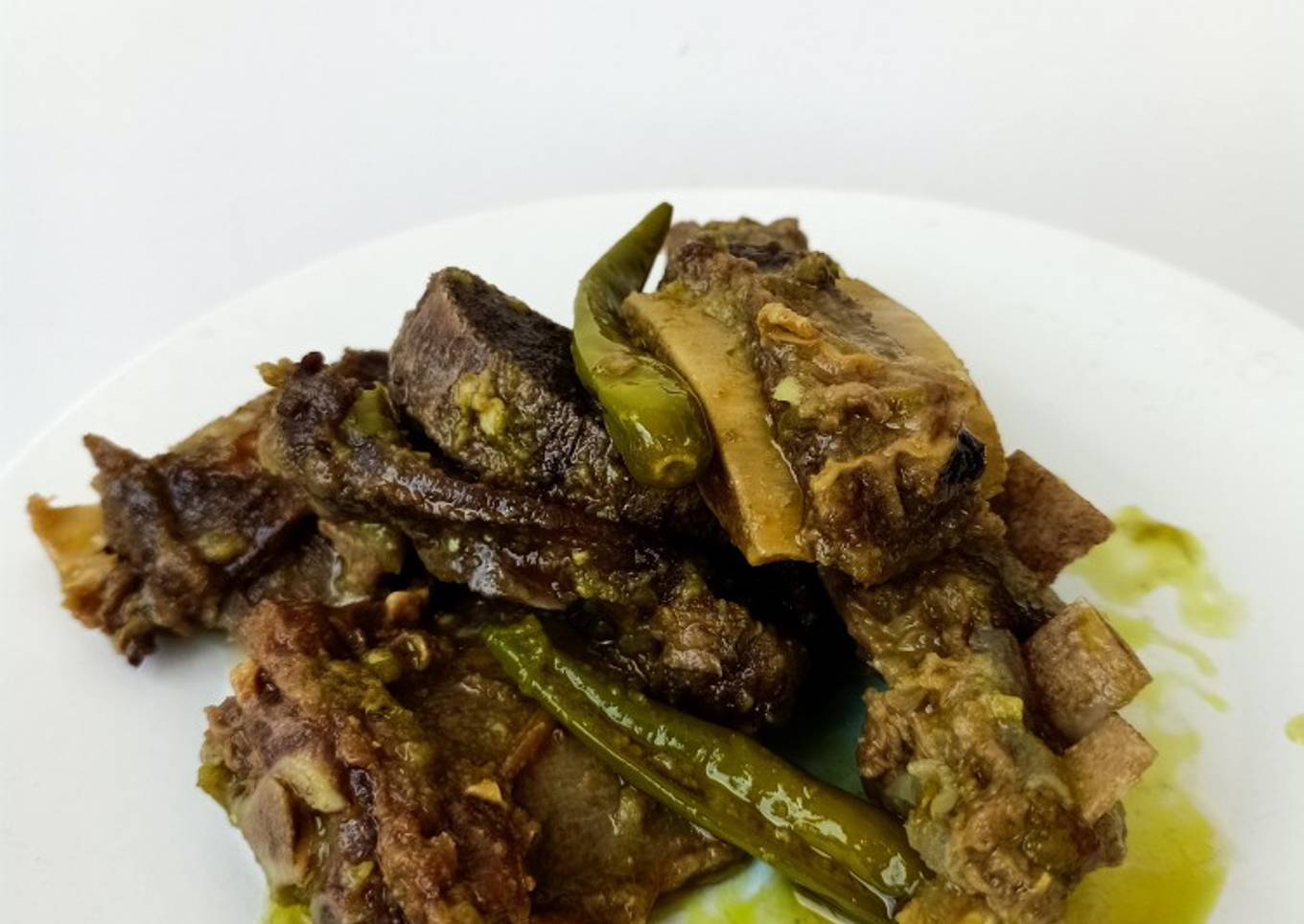 Iga Sapi Sambal Ijo
