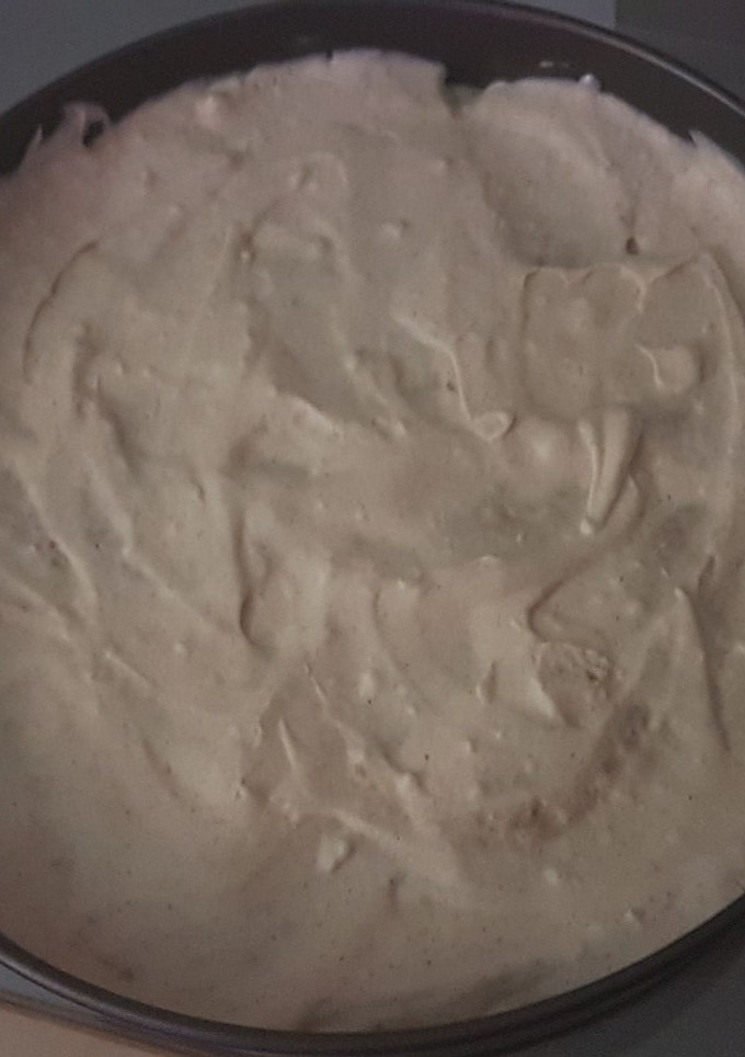 Una foto de Tarta de queso y galletas