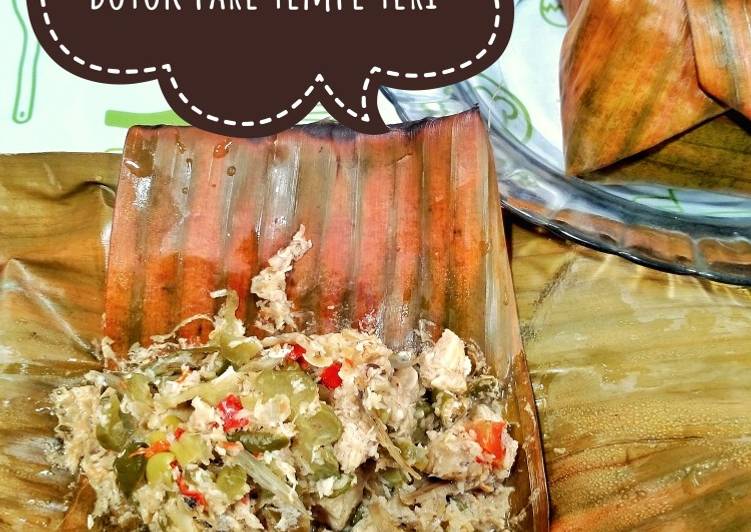 Bahan mengolah Botok pare tempe teri Anti Gagal