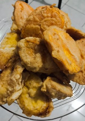 Foto resep Gorengan ubi jalar+pisang tanduk