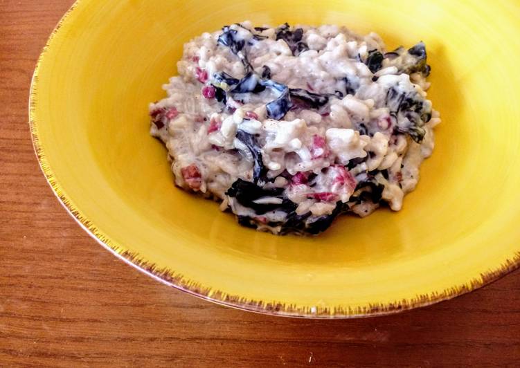 Risotto de trompetas negras en MyCook Touch