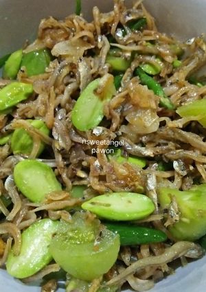 Foto resep Teri asin cabe ijo sederhana nikmat