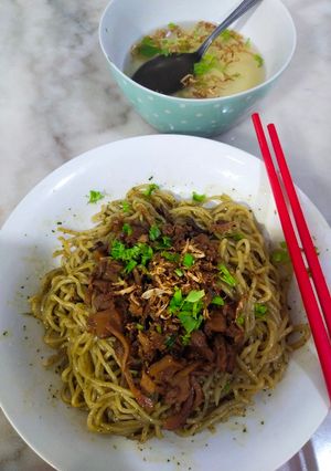 Foto resep Bakmi Jamur (Vegan)