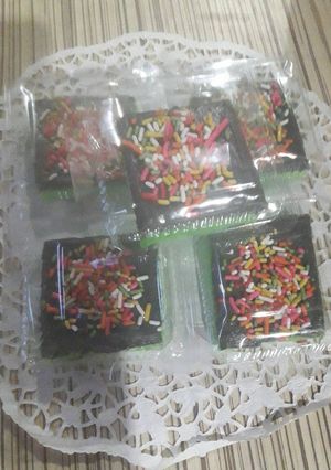 Foto resep Brownies pandan