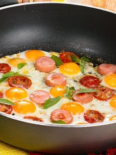 صورة لوصفة طريقة عمل بيض بيتزا بالفرن