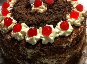 Una foto de Torta Selva Negra