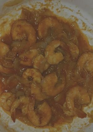 Foto resep Udang asam manis