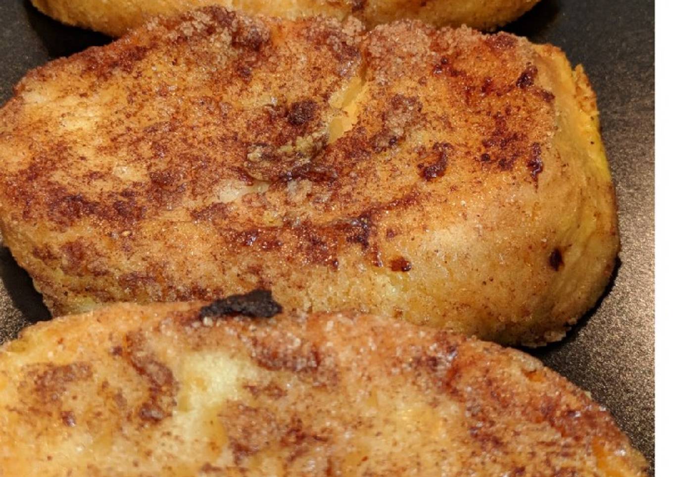 Torrijas ligeras; sin freír