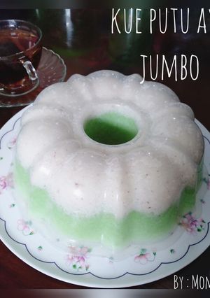 Foto resep Kue putu ayu jumbo😉