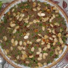 رز وبازيلا مع لحمه 😋-レシピのメイン写真