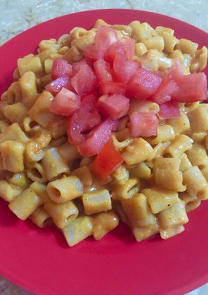 صورة لوصفة مكرونة لذيذة وسهلة 💛😋