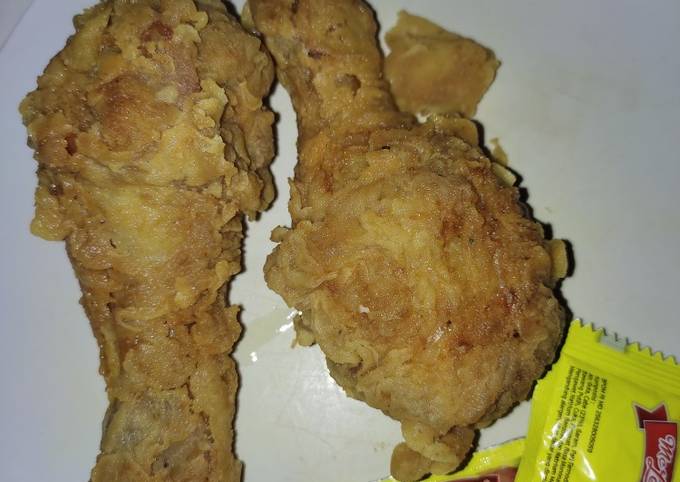 Cara membuat Ayam Fried Chicken rumahan