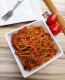 Jollof Spaghetti
