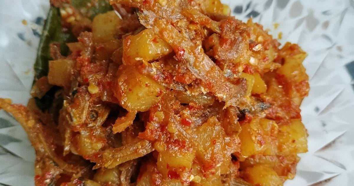 Resep Balado Kentang And Teri Tawar Oleh Pipit Sari Sandra Cookpad