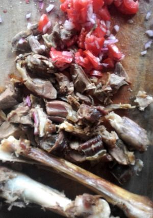 A picture of Nyama choma.
