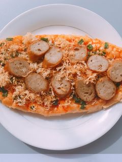 Hình của món Bánh mì nướng muối ớt.