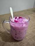 Pink Creamy Dragon Fruit Ice