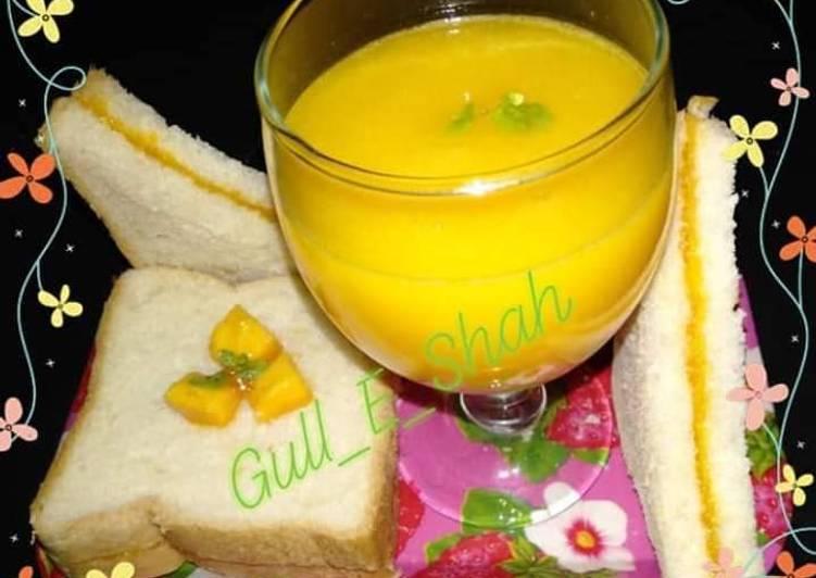 Recipe of Homemade Fresh Mango Juice