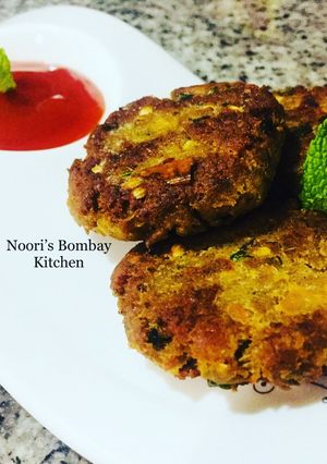 A picture of Shaami kebab.