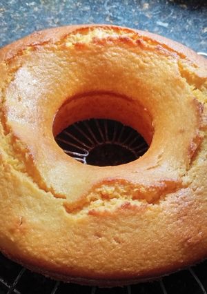Una foto de Budín de mandarina 🍊🍊