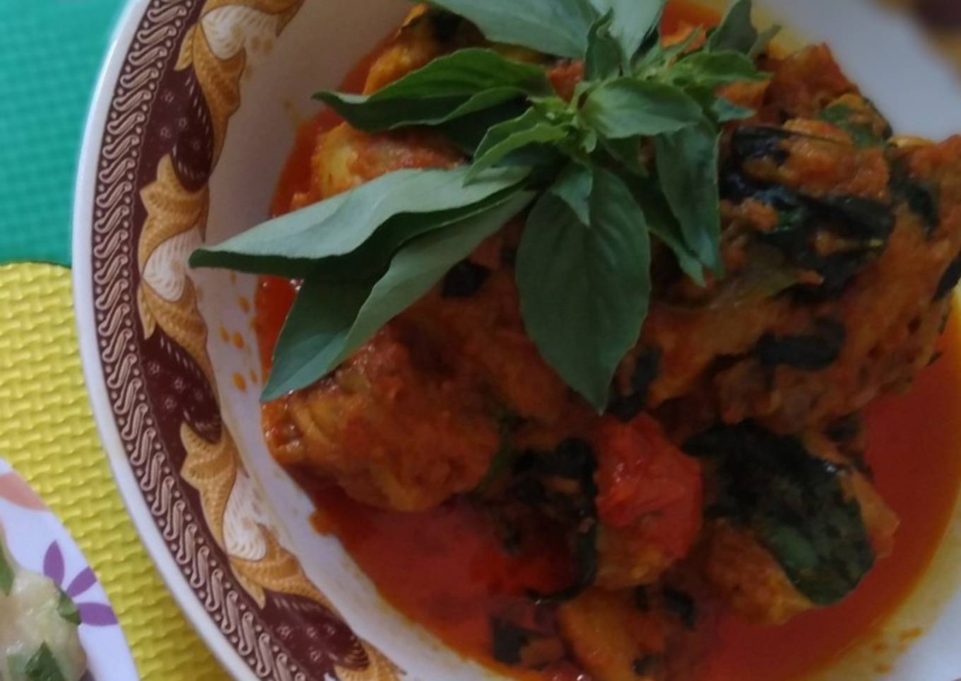 Ayam rica rica kemangi simple