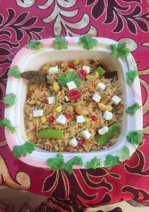 A picture of Chinese pulav.