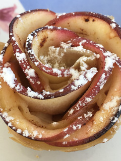 Una foto de Manzanas en hojaldre (Rosas)