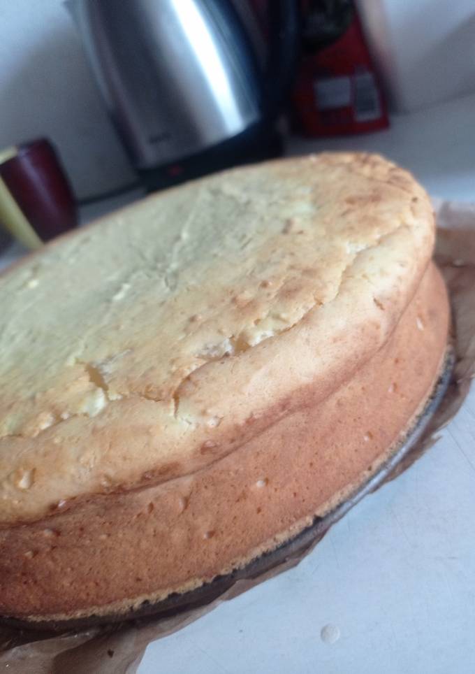 Ніжний сирник з ананасами на пісочному тісті😋