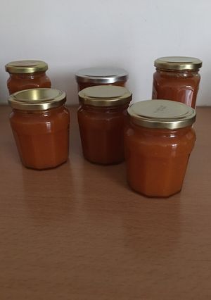 Une photo de Confiture courge - oranges
