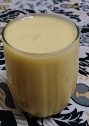 A picture of Mango Shake😉.