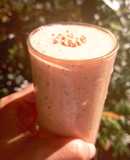 Papaya with Seeds Lassi มะละกอ+เมล็ดมะละกอปั่นคีเฟอร์โยเกิร์ต