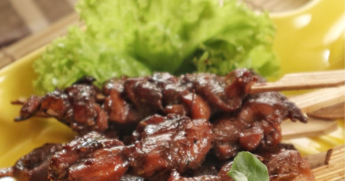 Sate Ayam Khas Banjar dg Bumbu Rub