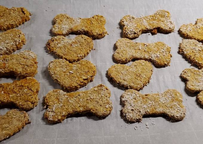 Easiest Way to Make Homemade Carrot Cake Oat Dog Treats - New Recipes