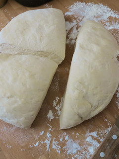 Una foto de Masa de pizza italiana