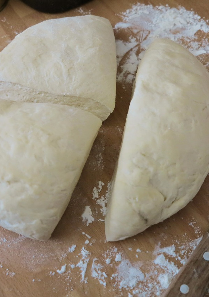 Una foto de Masa de pizza italiana