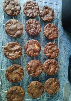 A picture of Triple Chocolate Chip Cookies.
