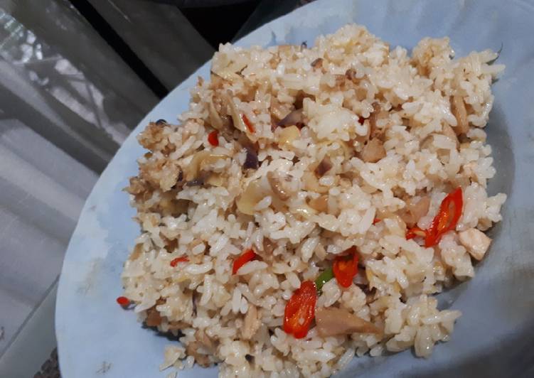 Bahan mengolah Nasi Goreng Oriental Tuna, Lezat Sekali