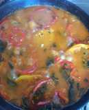 Moqueca vegana de batata baroa