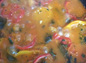 Foto de Moqueca vegana de batata baroa