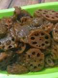 Punjabi style lotus stem ki sabji
