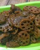 Punjabi style lotus stem ki sabji