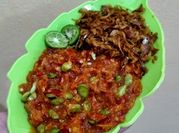 Gambar sambal teri jeruk limau