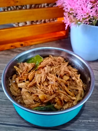 Cara Mudah Membuat Resep Ayam suir kecap isian bakpau yang Bikin Ngiler Anti Ribet, Bisa Manjain Lidah