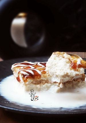 صورة لوصفة كيكة الحليب والكراميل التركية (تريليتشا)