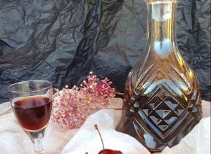Foto de Licor de cereja ou ginja