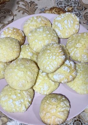 O poză a rețetei Biscuți cu portocală.