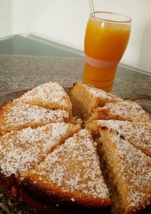 عکسی از دستور کیک آرد گندم با تمام نکات